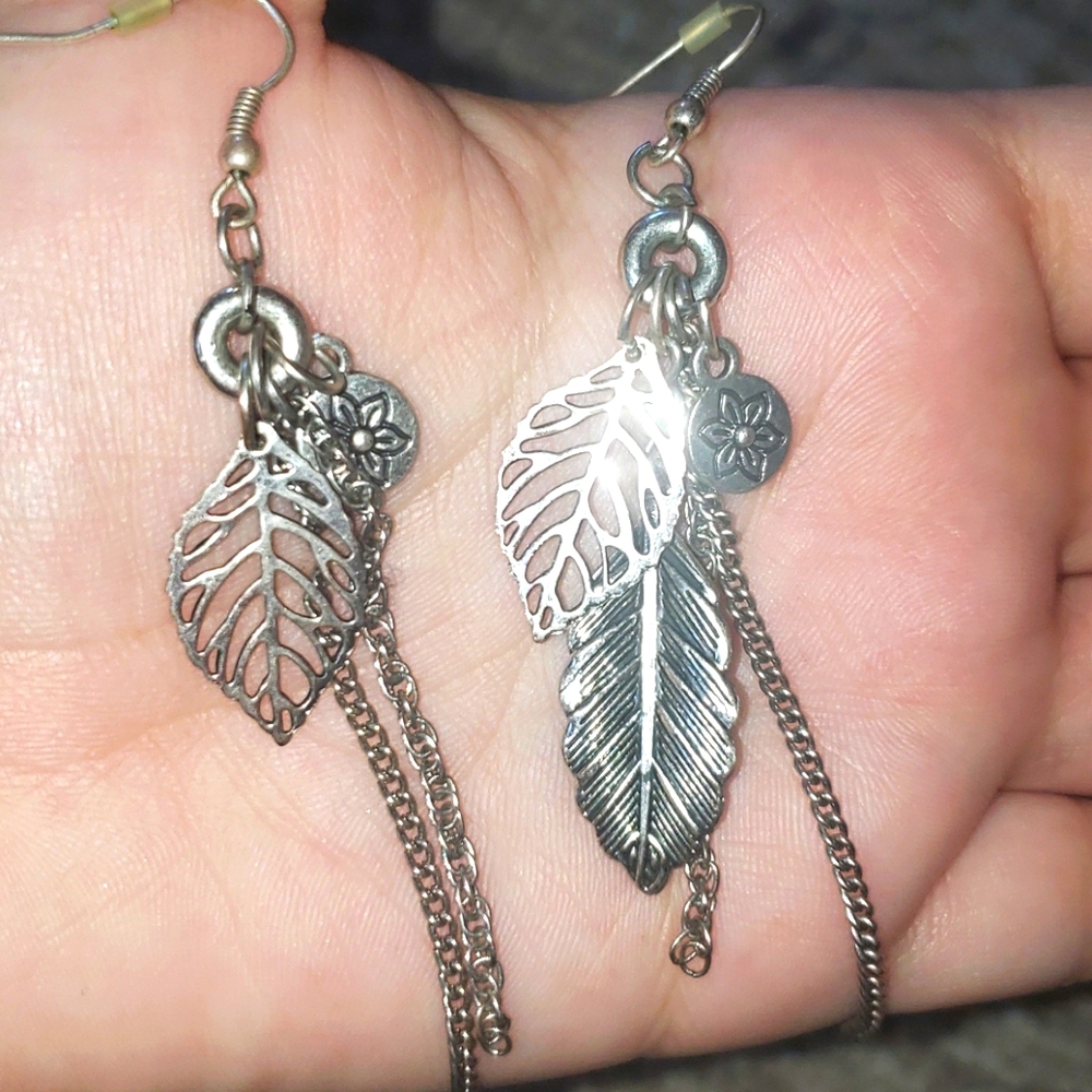 Leaf earings